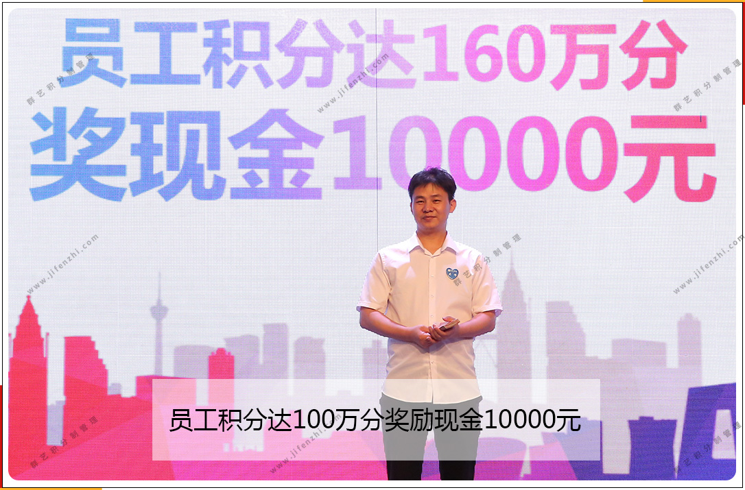 第194期湖北群藝員工積分達100萬分獎勵現(xiàn)金10000元